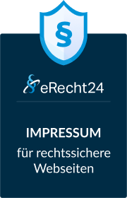 eRecht24 Impressum Siegel